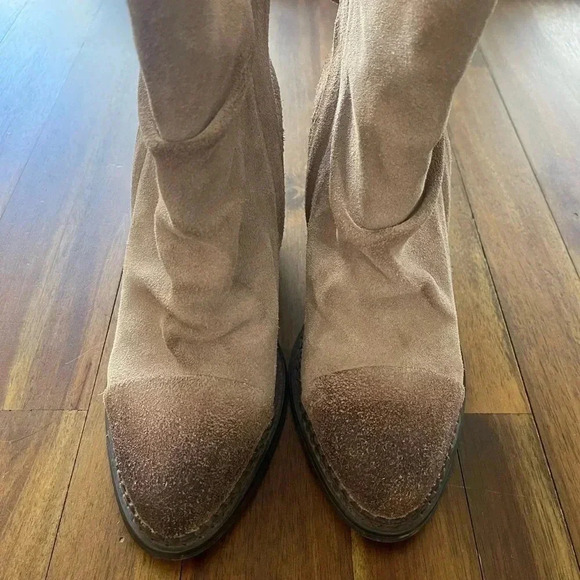 Sbicca Millie leather heeled booties - Picture 5 of 13